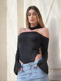 Body nero con choker - R.a. Boutique 