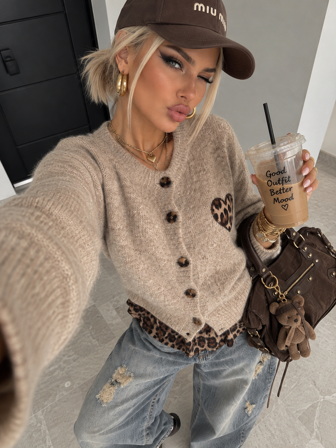 Cardigan Leo Heart - R.a. Boutique
