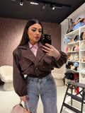 Trench con elastico - R.a. Boutique