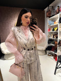 Completo venature luxury con cintura - R.a. Boutique