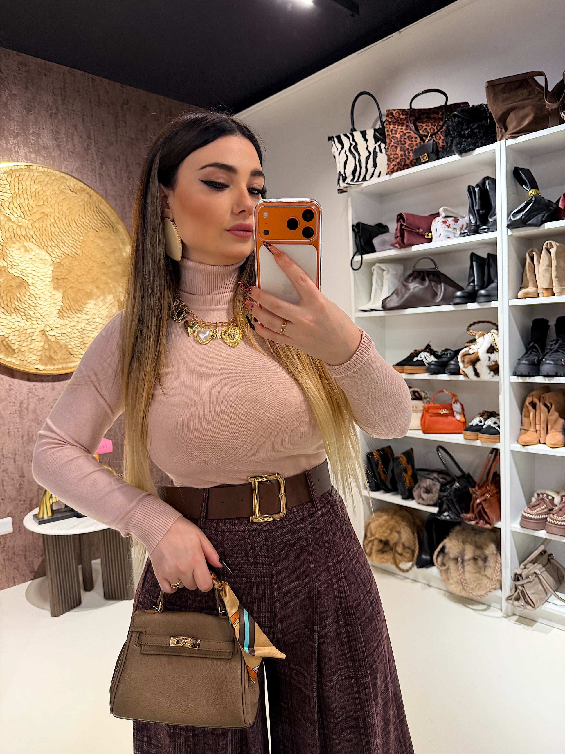 Pantalone Cambridge bordeaux - R.a. Boutique