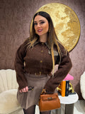 Cardigan Mocha Charm - R.a. Boutique