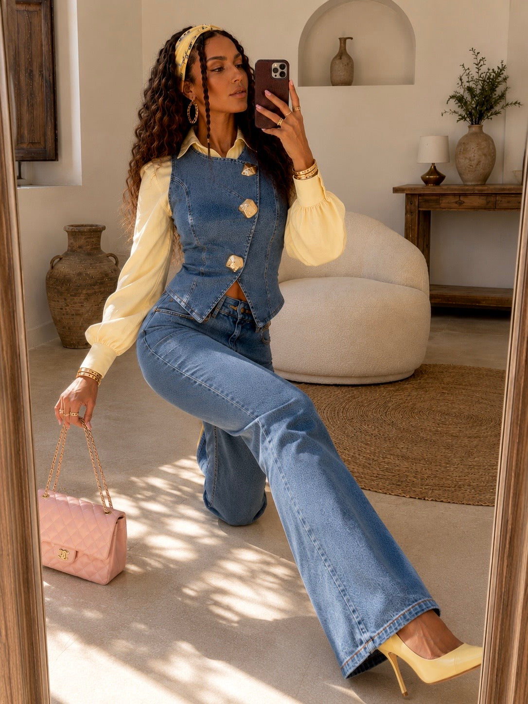 Completo Denim Sculpt - R.a. Boutique