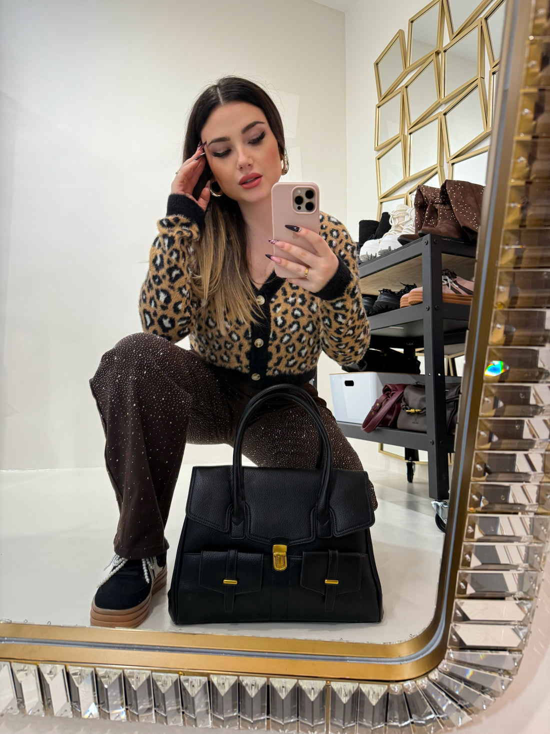 Cardigan maculato - R.a. Boutique