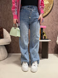 Jeans taglio obliquo - R.a. Boutique