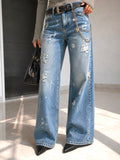 Jeans con strappi Effetto Destroyed - R.a. Boutique