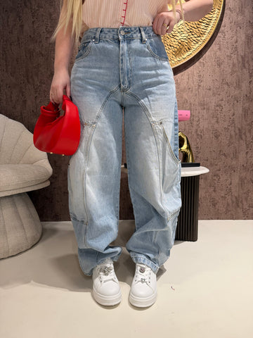 Jeans Balloon Fit Urban Pocket - R.a. Boutique