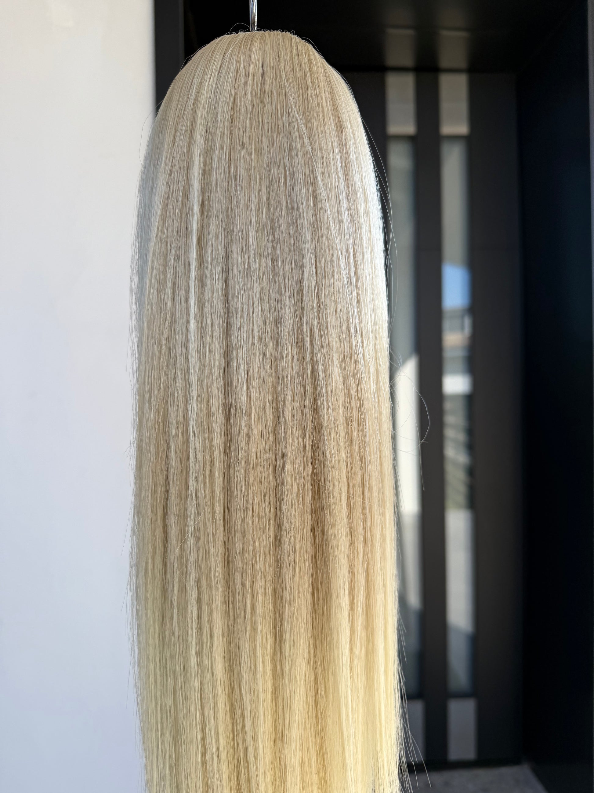 Coda #tk16/613 liscia 50cm con Coulisse castano naturale - R.a. Boutique