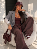 Blazer oversize con maniche in pizzo - R.a. Boutique
