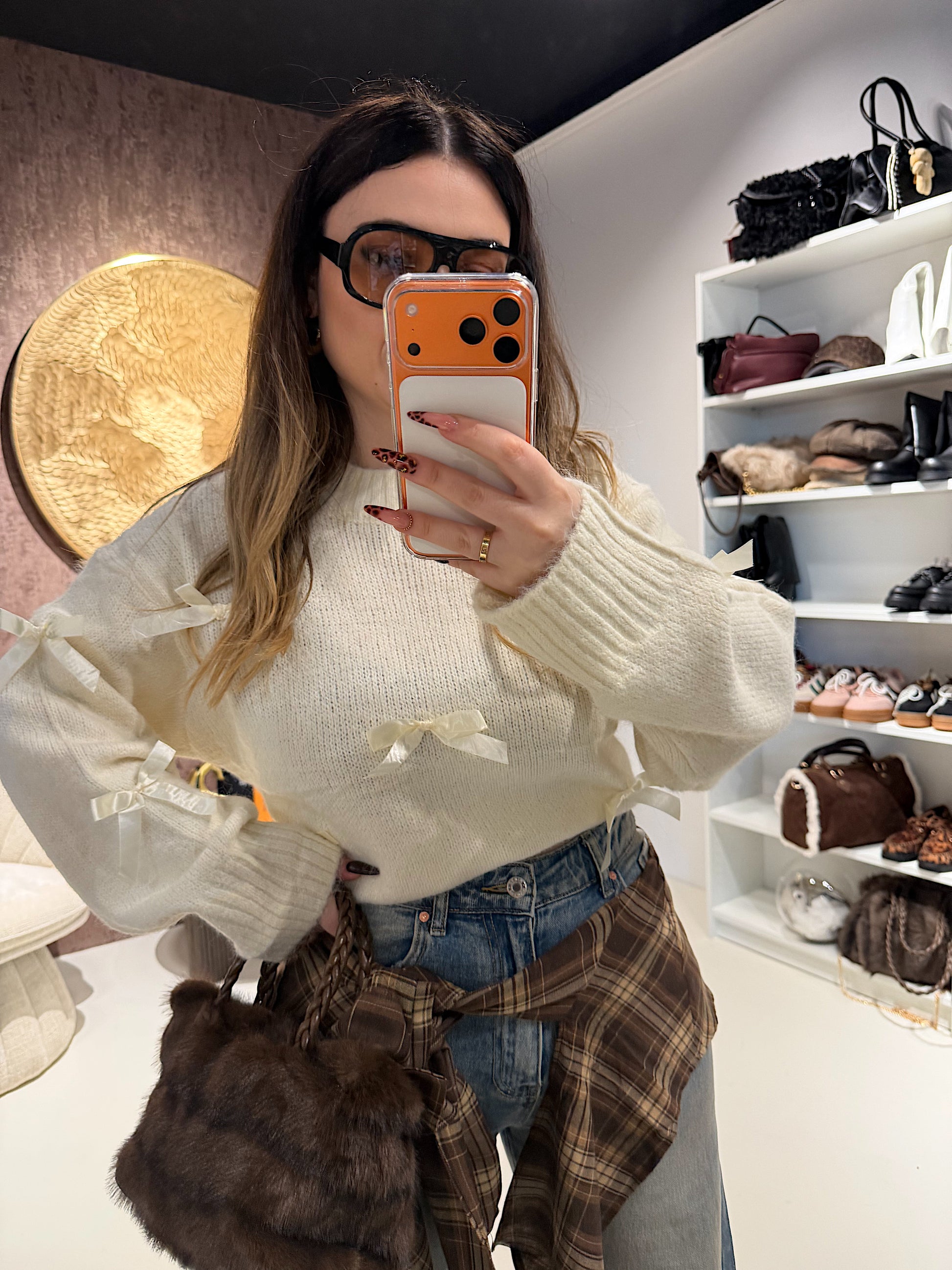 Maglioncino con fiocchi - R.a. Boutique