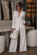Completo Sangallo camicia e pantalone - R.a. Boutique