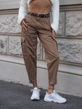 Pantalone cargo choco - R.a. Boutique 