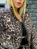 Bomber con paillettes animalier - R.a. Boutique 