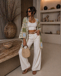 Cardigan Crochet Boho Chic - R.a. Boutique