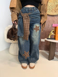 Jeans Street Style con Fascia Rimovibile - R.a. Boutique