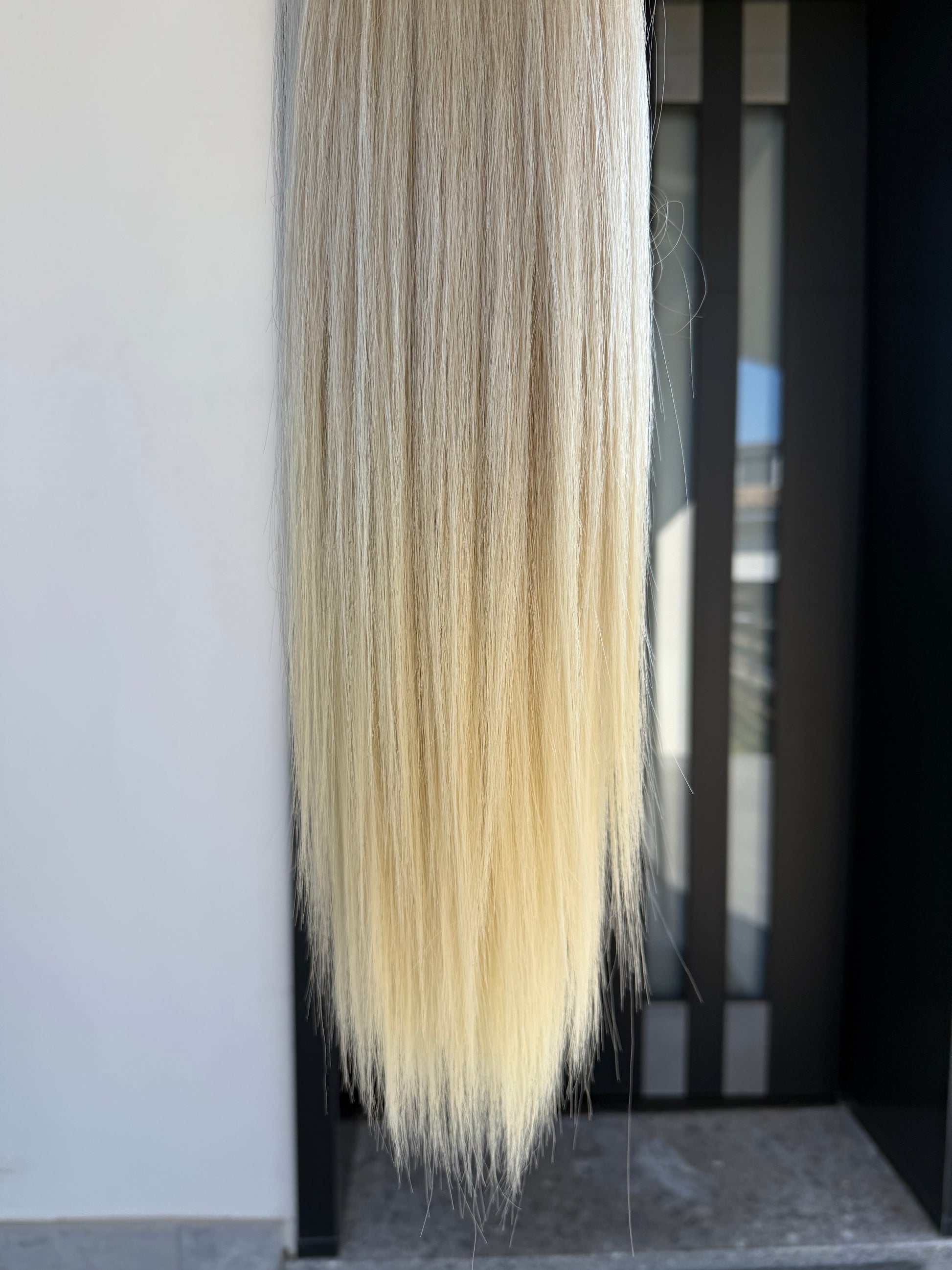 Coda #tk16/613 liscia 50cm con Coulisse castano naturale - R.a. Boutique