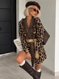 Cardigan Animalier con Frange chiaro - R.a. Boutique