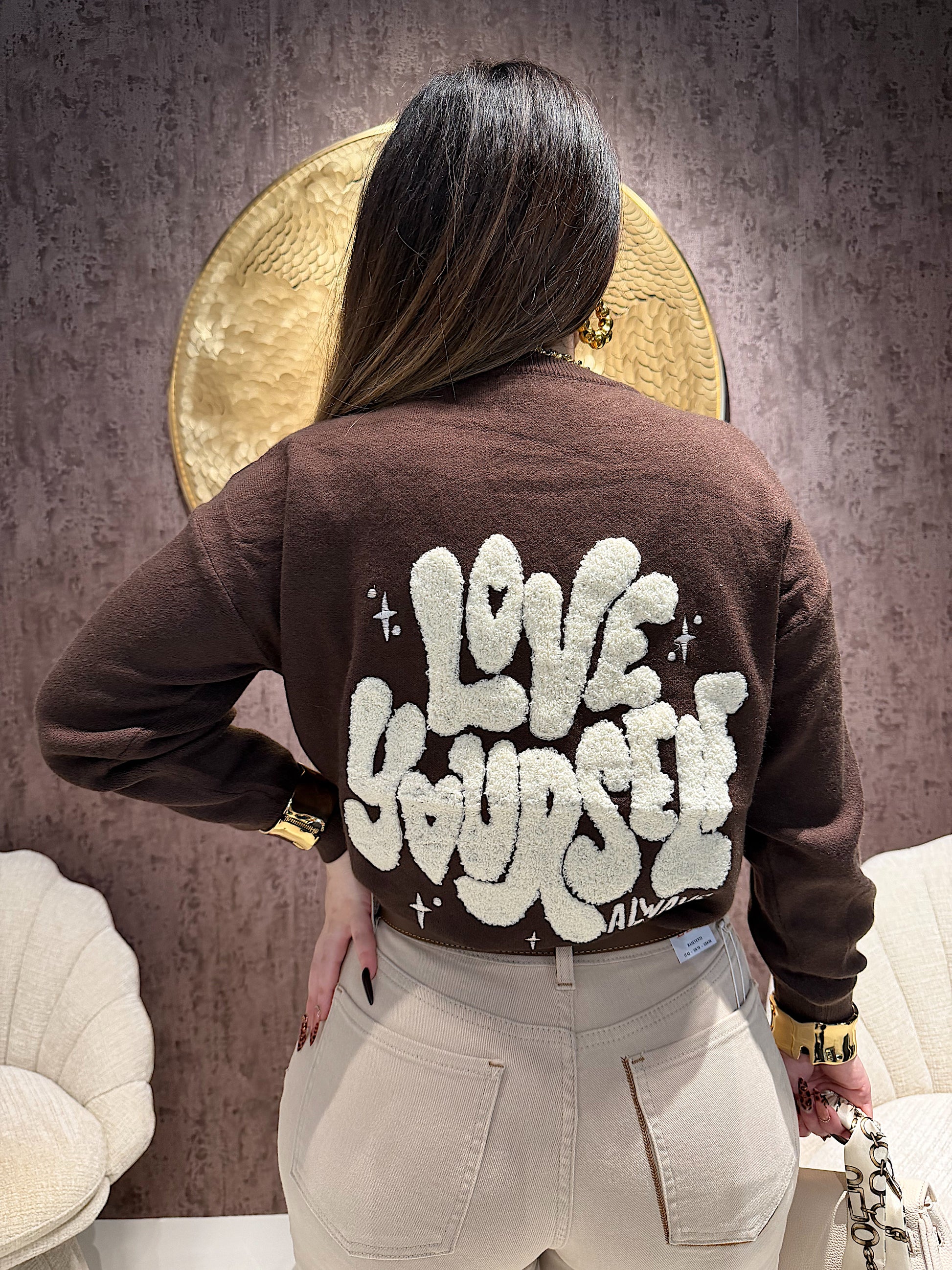 Maglioncino love yourself - R.a. Boutique
