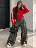 Jeans Wide Leg Sparkle con Micro Strass - R.a. Boutique