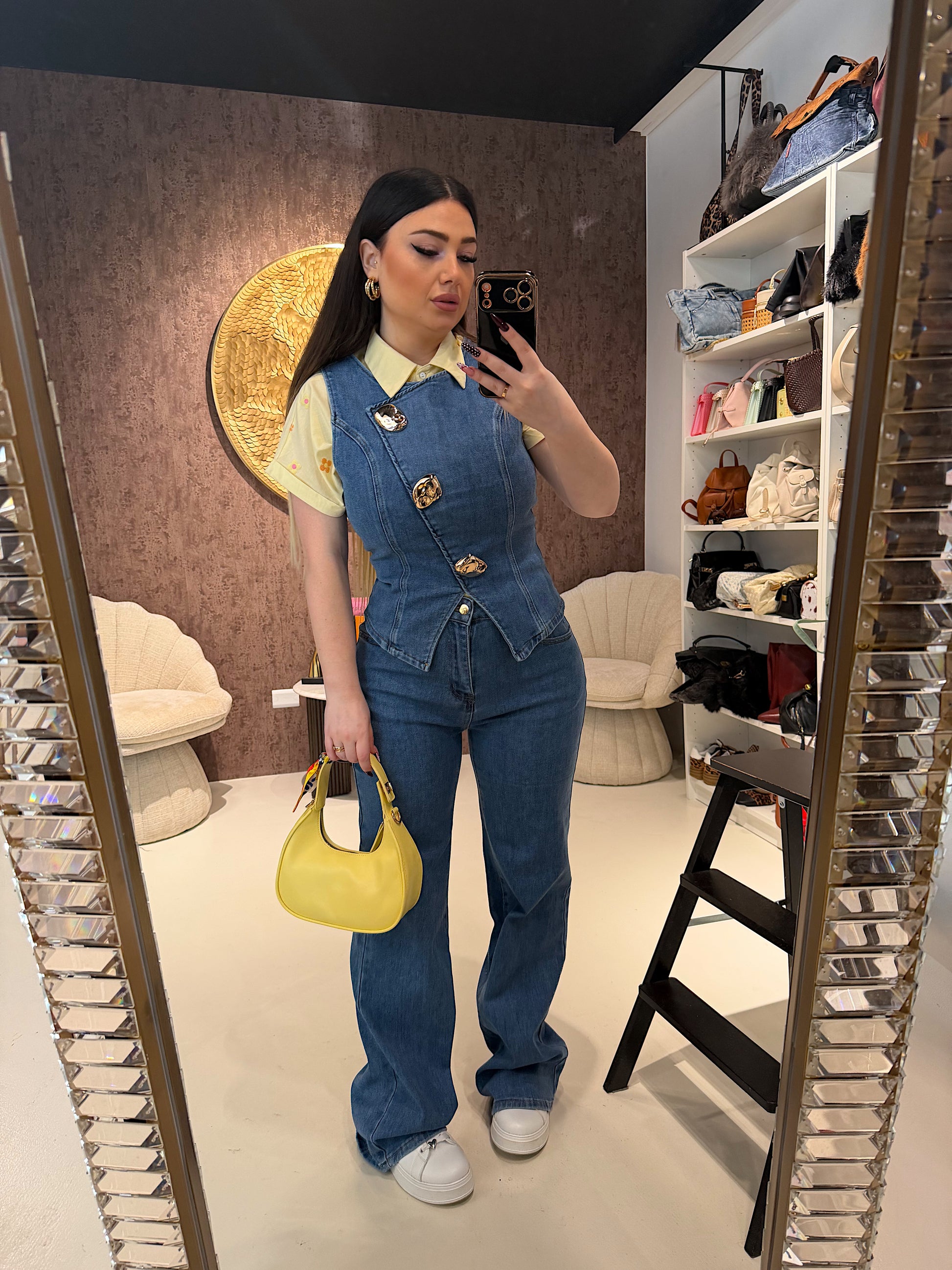 Completo Denim Sculpt - R.a. Boutique