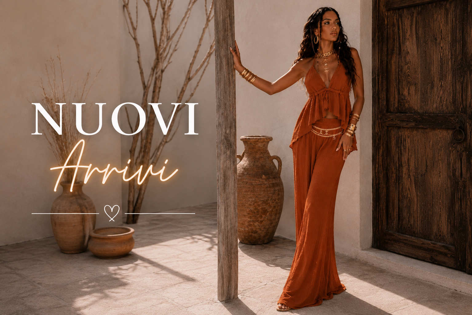 Nuovi arrivi RA Boutique - completo ruggine