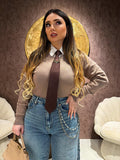 Cravatta con spilla - R.a. Boutique
