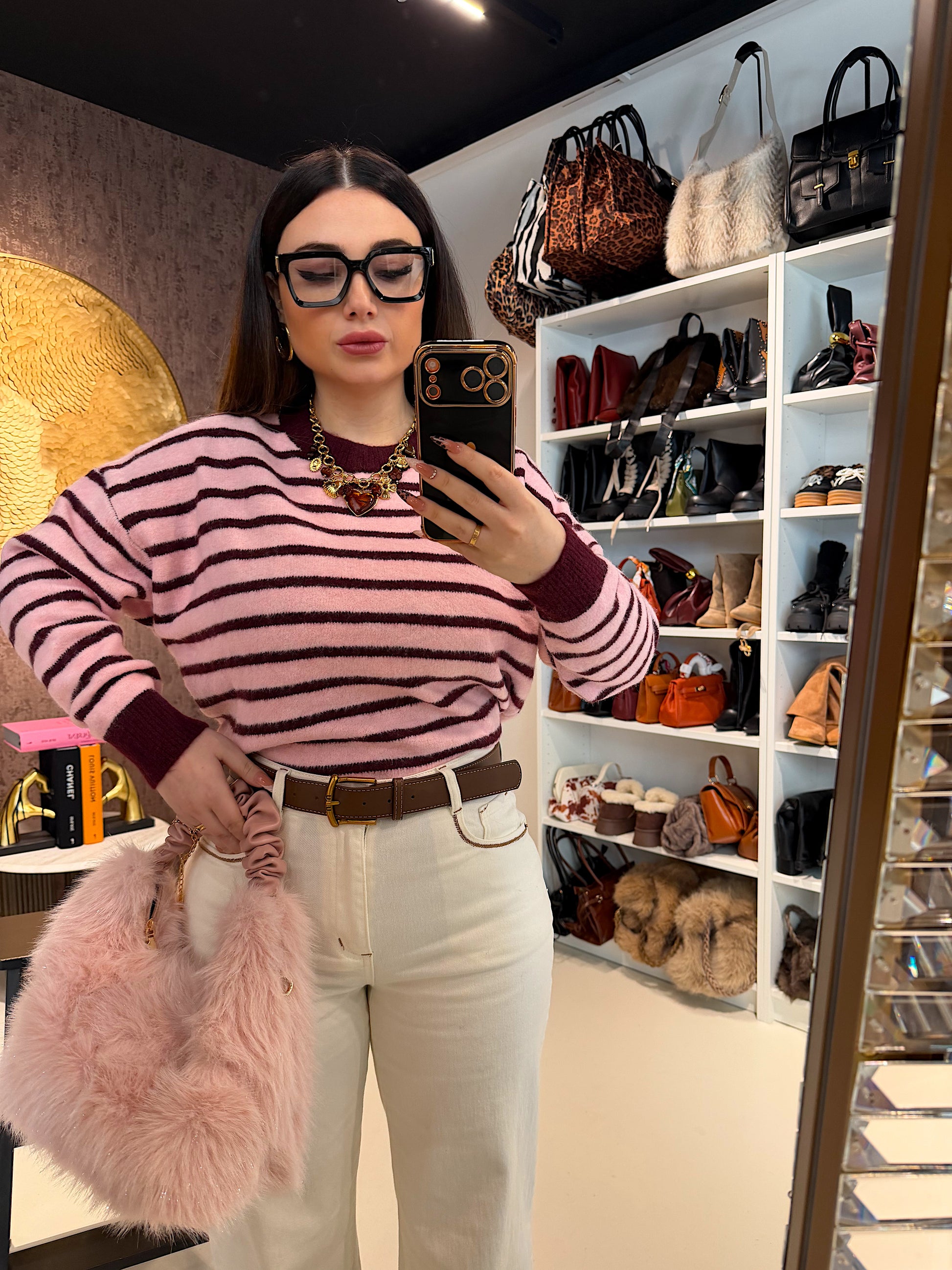 Maglione Candy Stripes - R.a. Boutique