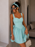Abito pin up vichy con fiocco - R.a. Boutique