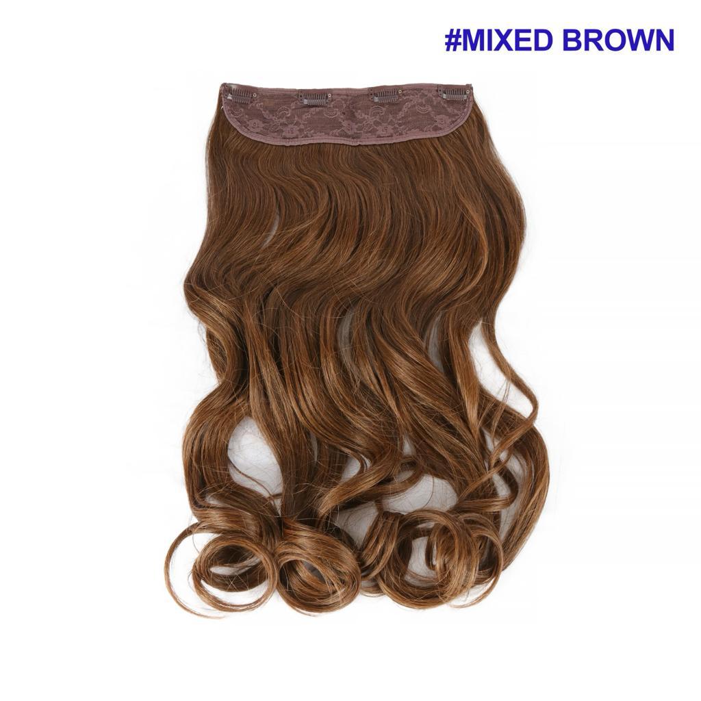 Extension clip mossa mixed brown Superior Quality - R.a. Boutique 