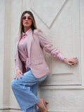 Camicia a righe rosa - R.a. Boutique 