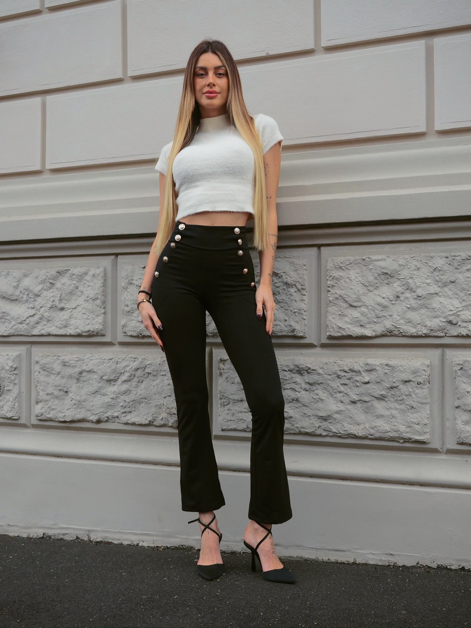 Maglia morbidissima crema pastello - R.a. Boutique 