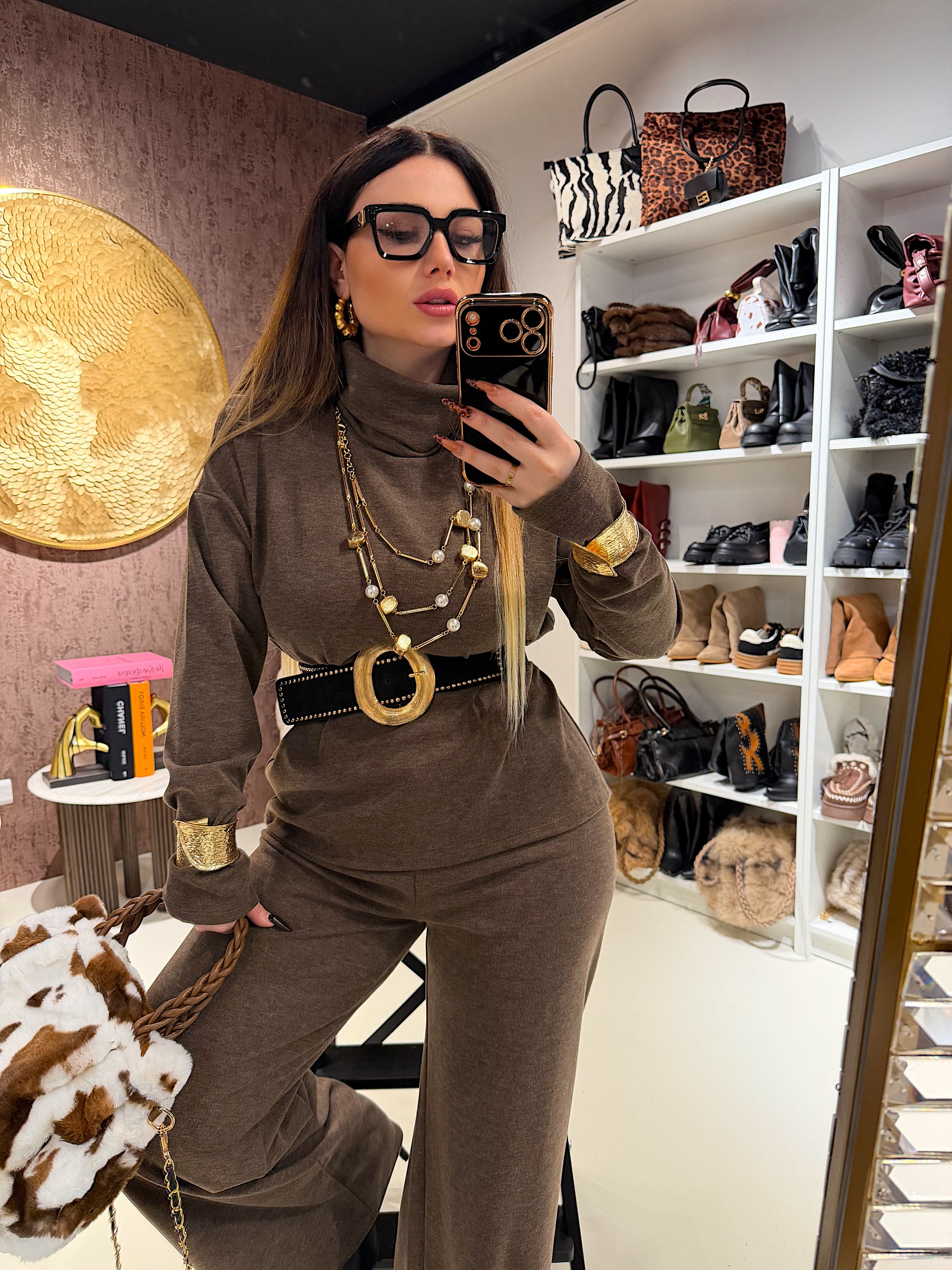 Completo comfy collo alto - R.a. Boutique