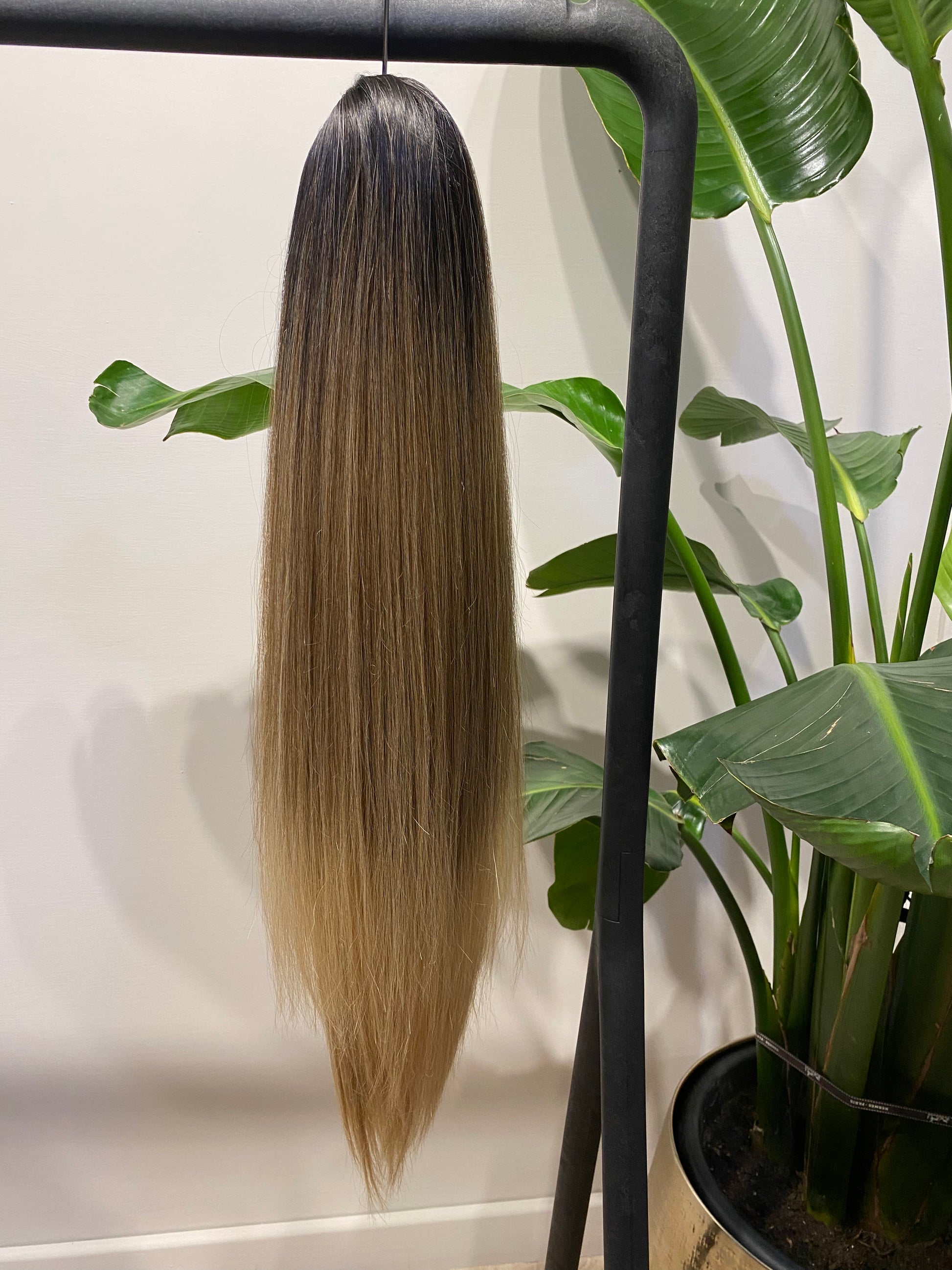 Coda liscia con Coulisse Biondo Degradè MQ - R.a. Boutique 