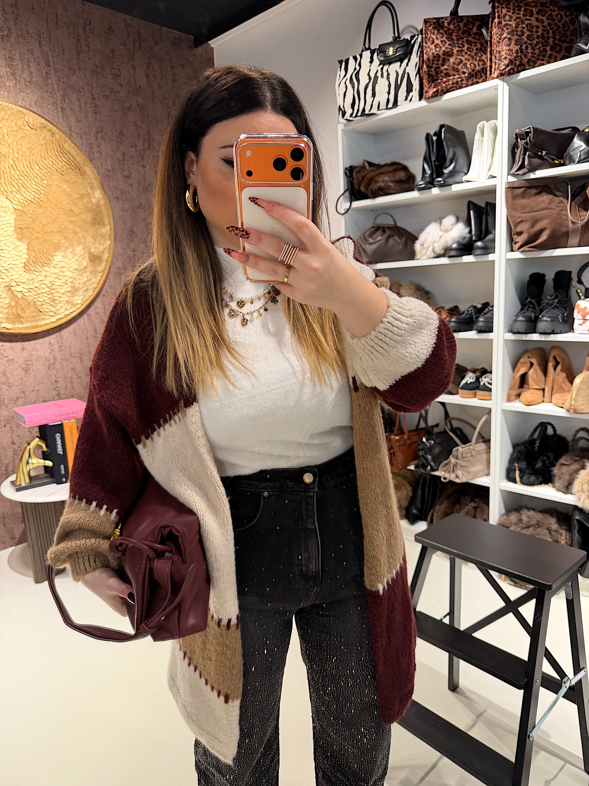 Maglioncino a collo alto - R.a. Boutique