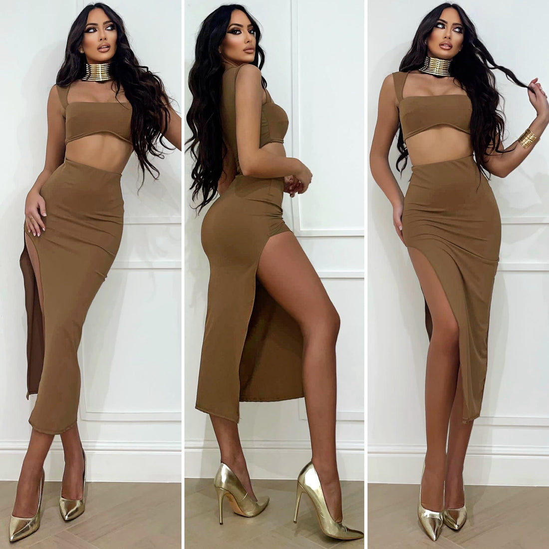 Completo top e gonna terra - R.a. Boutique 