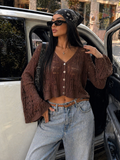 Cardigan Crochet “Boho Luxe - R.a. Boutique