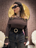 Maglione Spalla Scoperta - R.a. Boutique