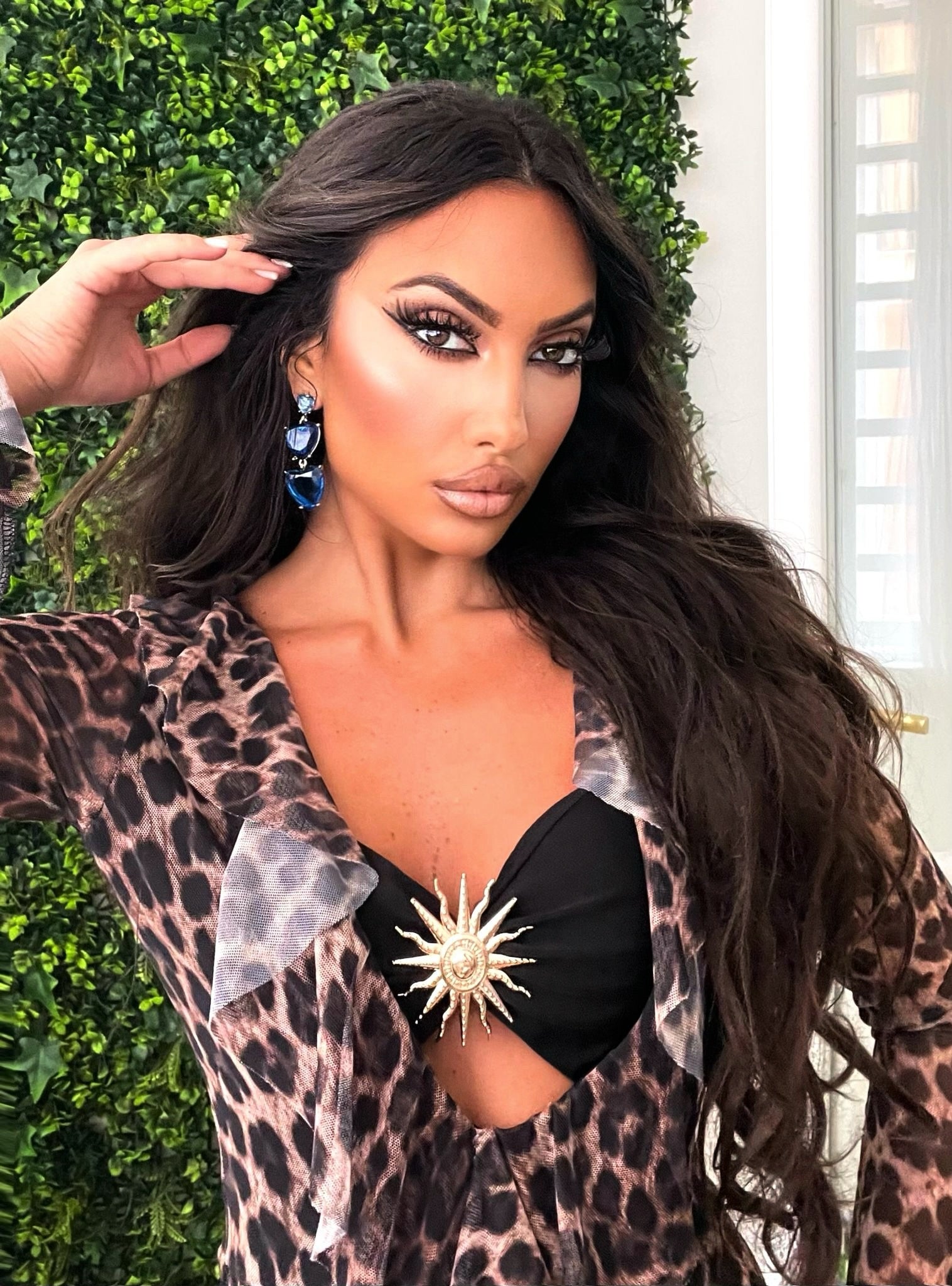 Costume intero con sole nero - R.a. Boutique