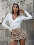 Gonna cargo beige - R.a. Boutique 