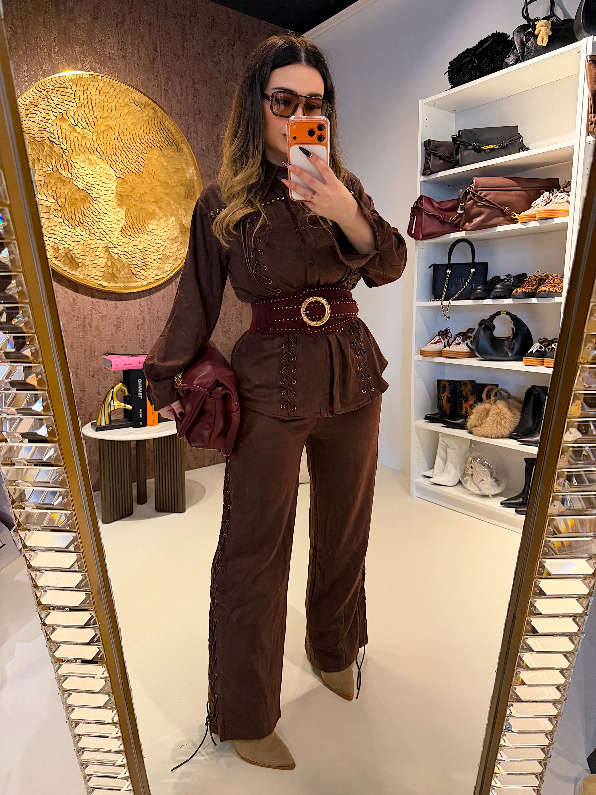 Completo Suede Lace-Up - R.a. Boutique