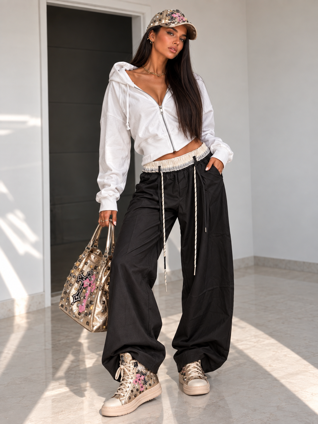 Pantalone Sporty Chic - R.a. Boutique