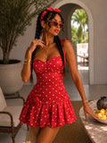 Abito Coquette Pois - R.a. Boutique