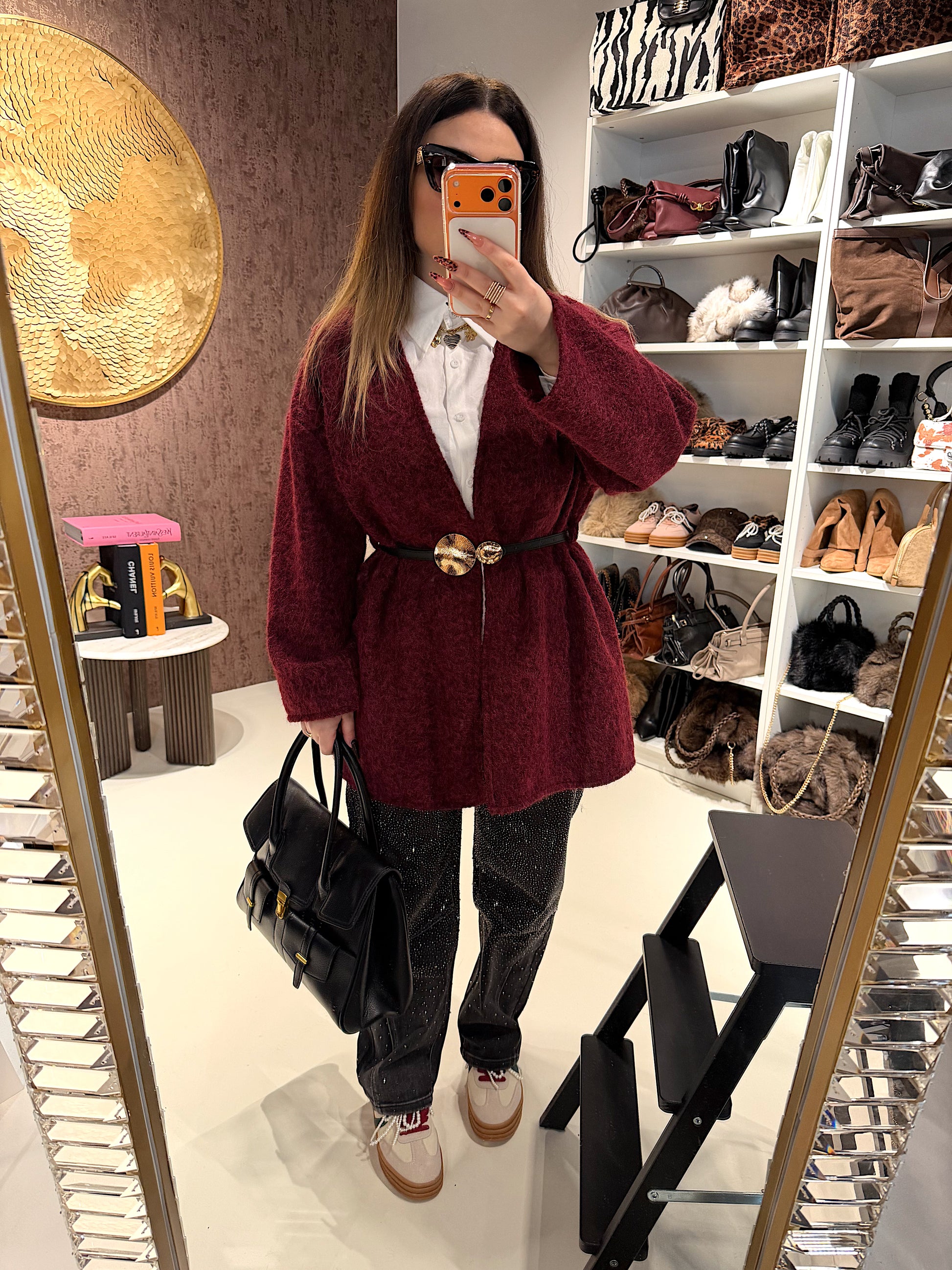 Cardigan Morbido Effetto Pelliccia - R.a. Boutique