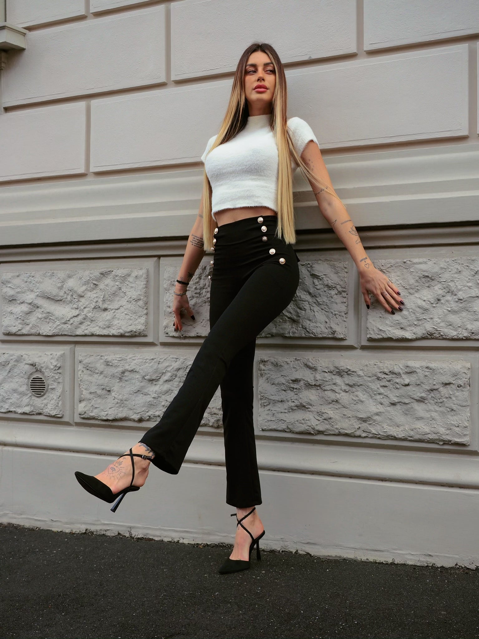 Maglia morbidissima crema pastello - R.a. Boutique 