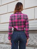 Camicia check Fuxia - R.a. Boutique 