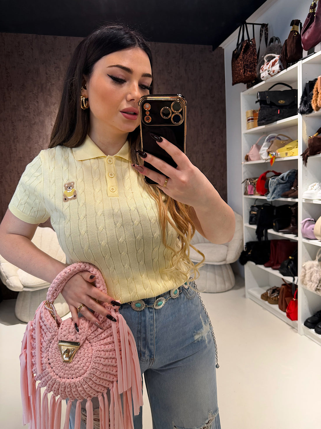 Polo Teddy a trecce - R.a. Boutique