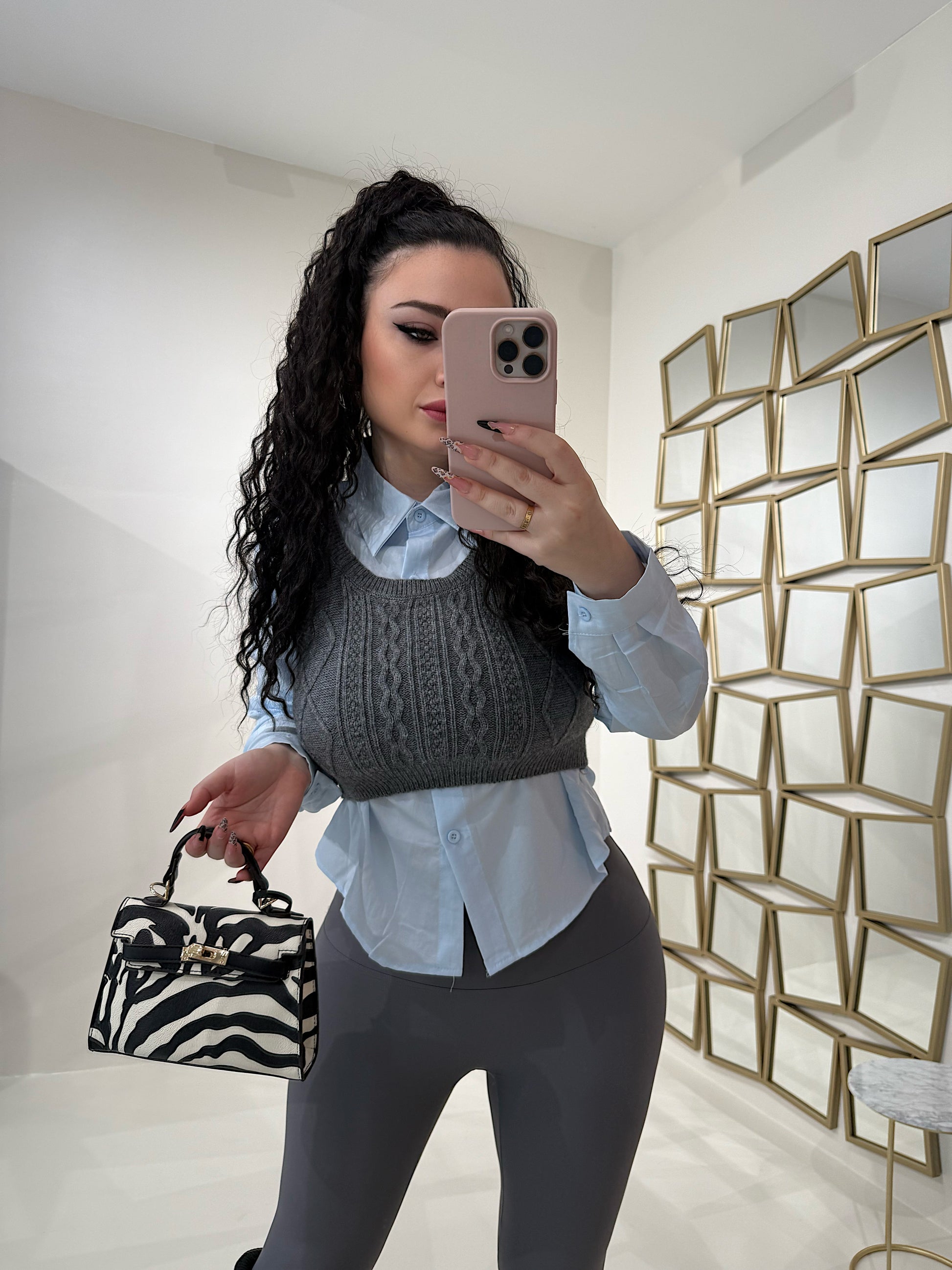 Camicetta con gilet - R.a. Boutique