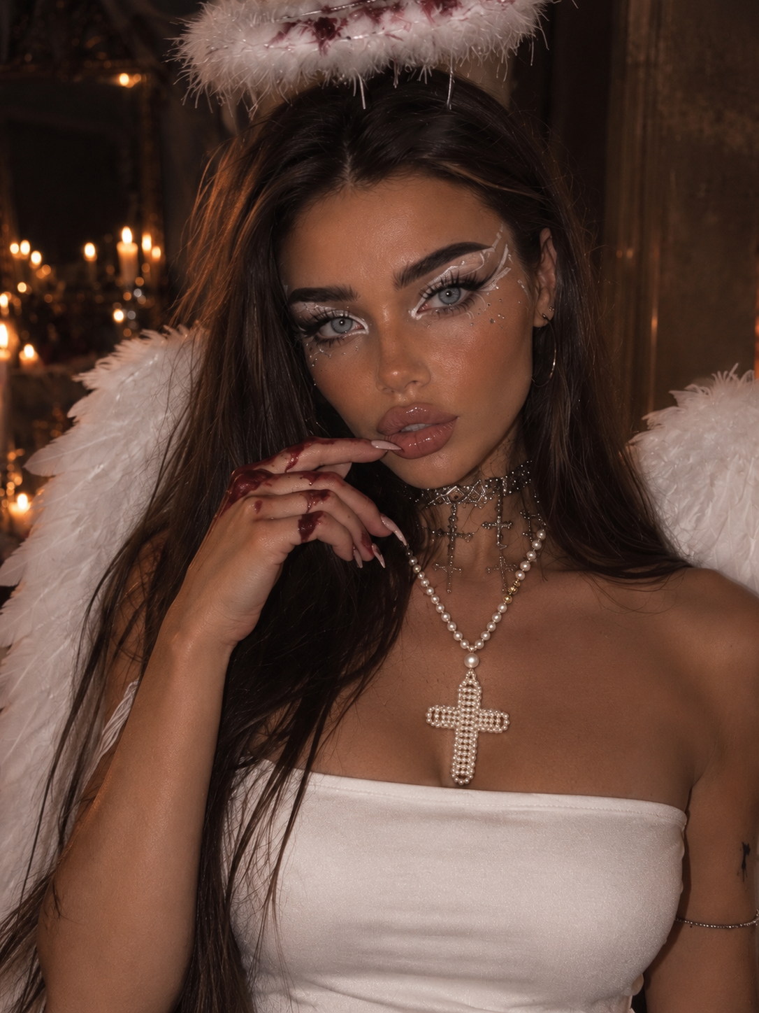 Collana croce - R.a. Boutique