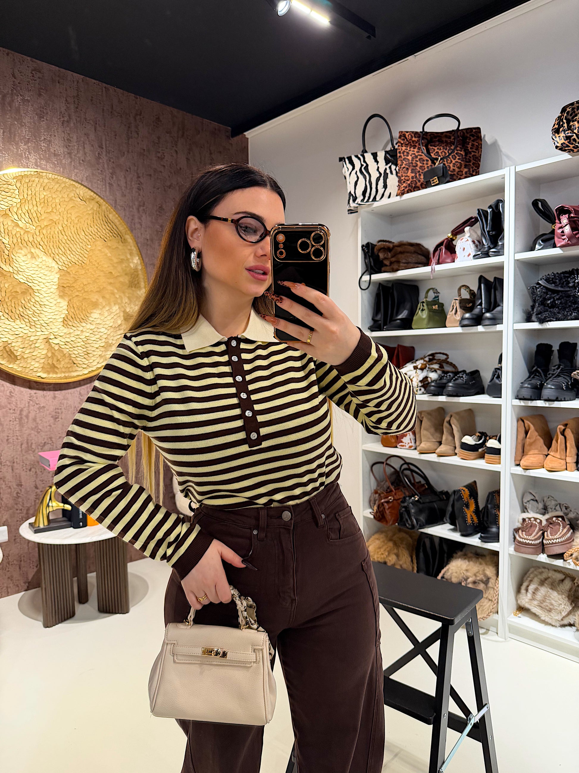 Maglioncino Chloé a righe - R.a. Boutique