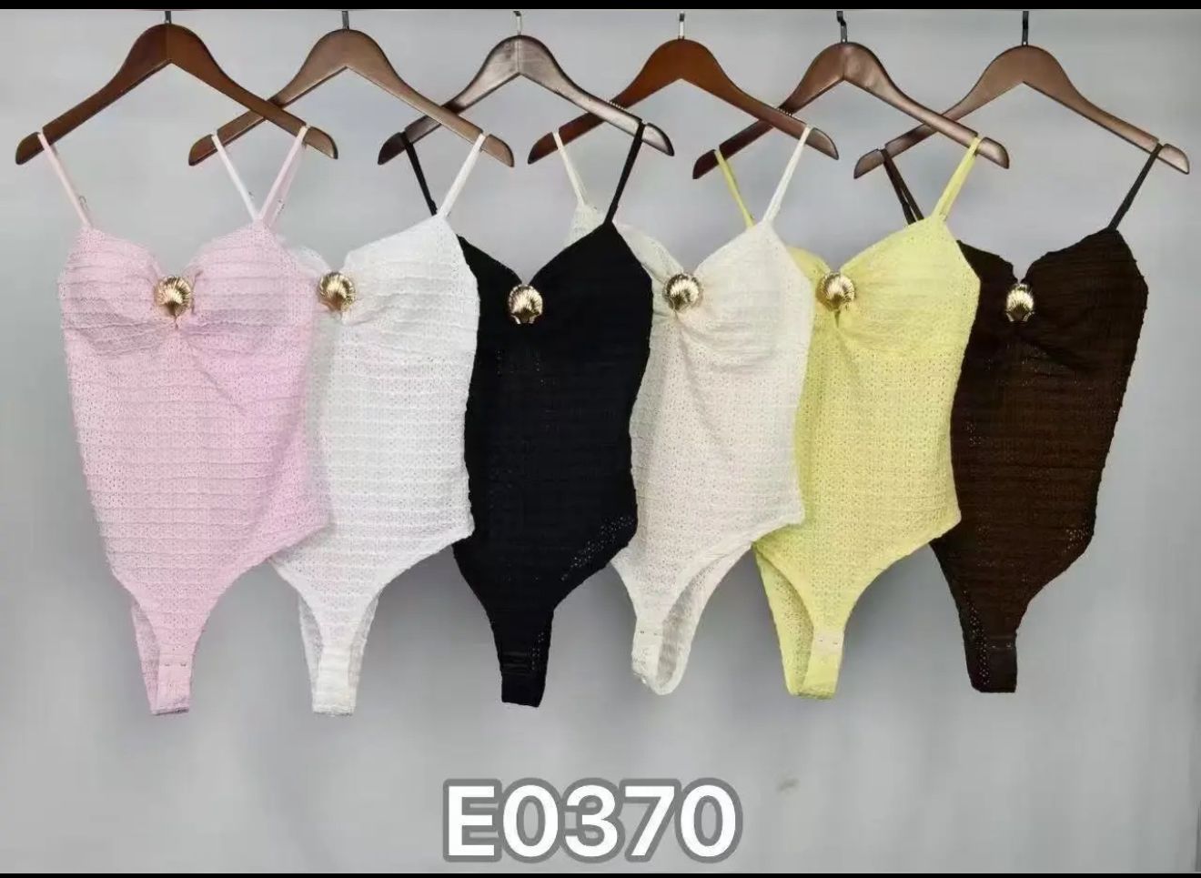 Body crochet con conchiglia - R.a. Boutique